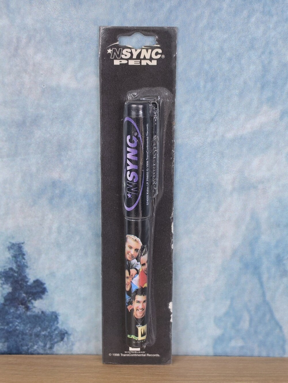 Vintage 1998 NSYNC Pen Sealed New Old Stock Winterland Merch
